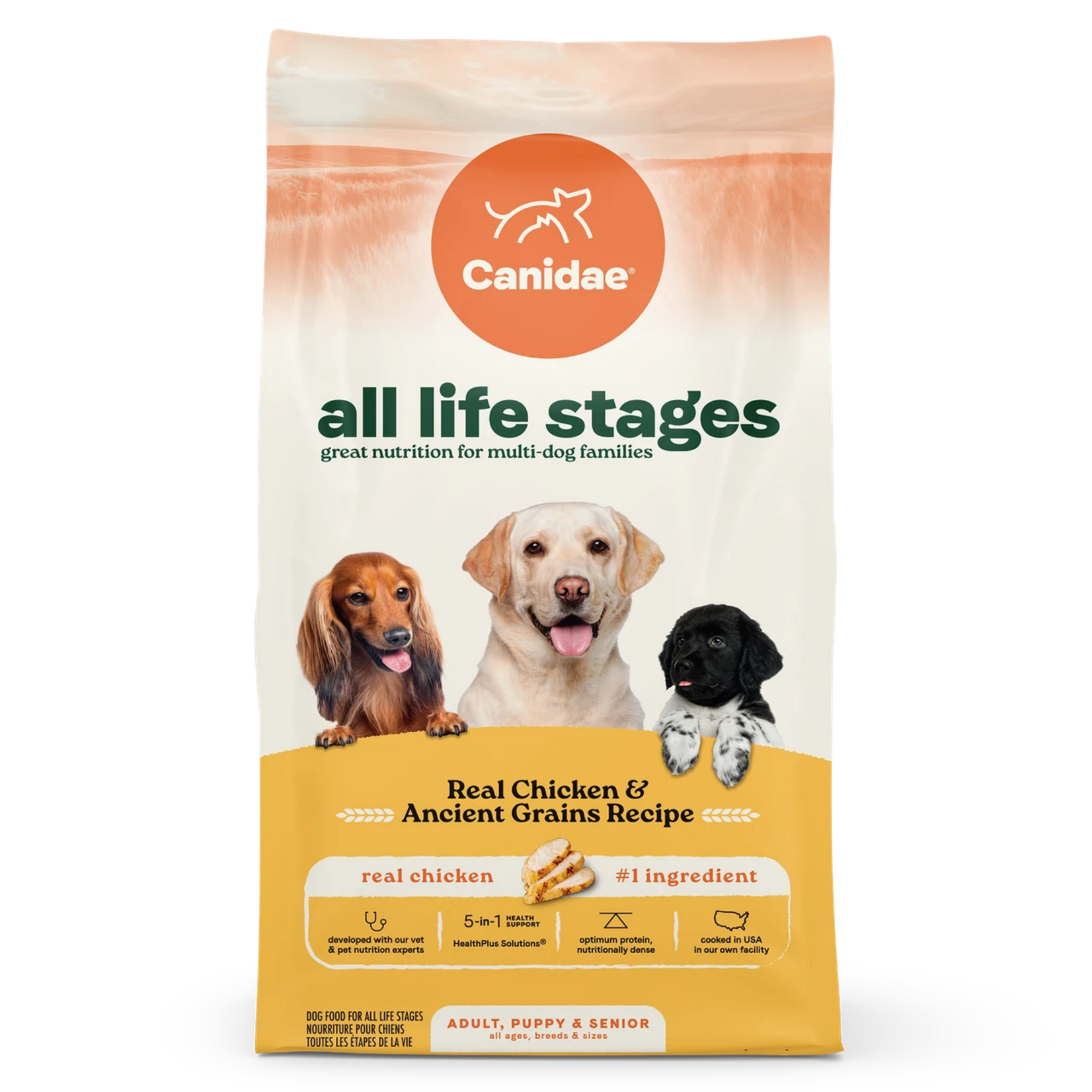 Canidae Canidae All Life Stages Real Chicken & Ancient Grains Recipe Dry Dog Food - 5 lb
