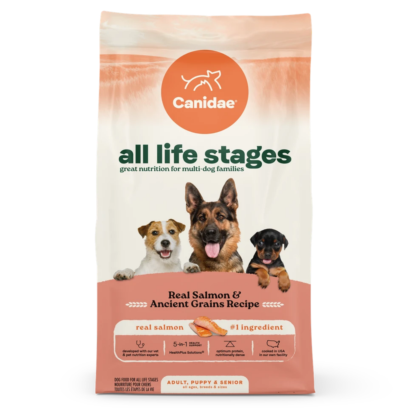 Canidae Canidae All Life Stages Real Salmon & Ancient Grains Recipe Dry Dog Food - 27 lb