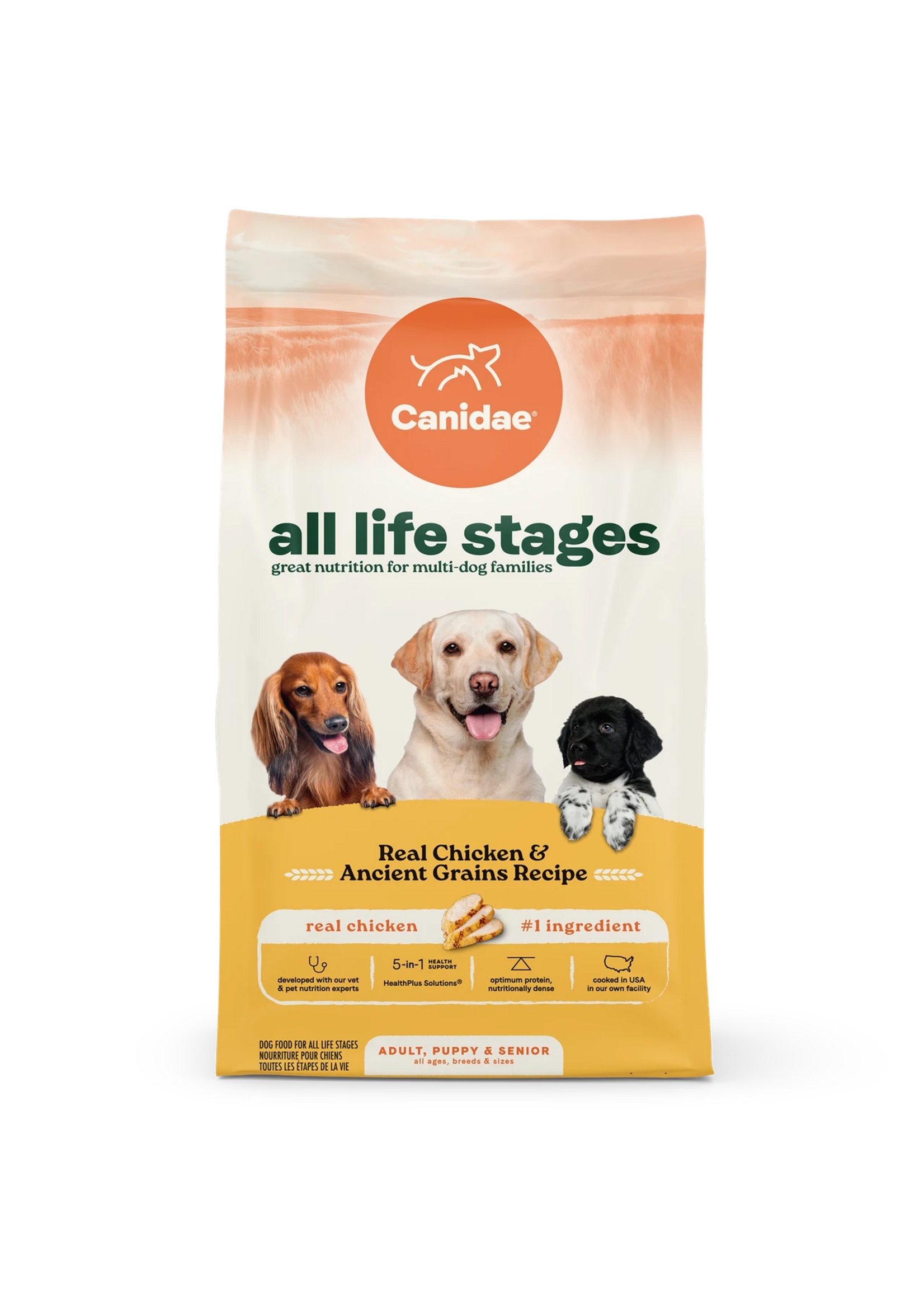 Canidae Canidae All Life Stages Real Chicken & Ancient Grains Recipe Dry Dog Food - 27 lb
