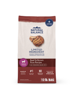 Natural Balance Natural Balance L.I.D. Small Breed Beef & Brown Rice Recipe Dry Dog Food - 12 lb