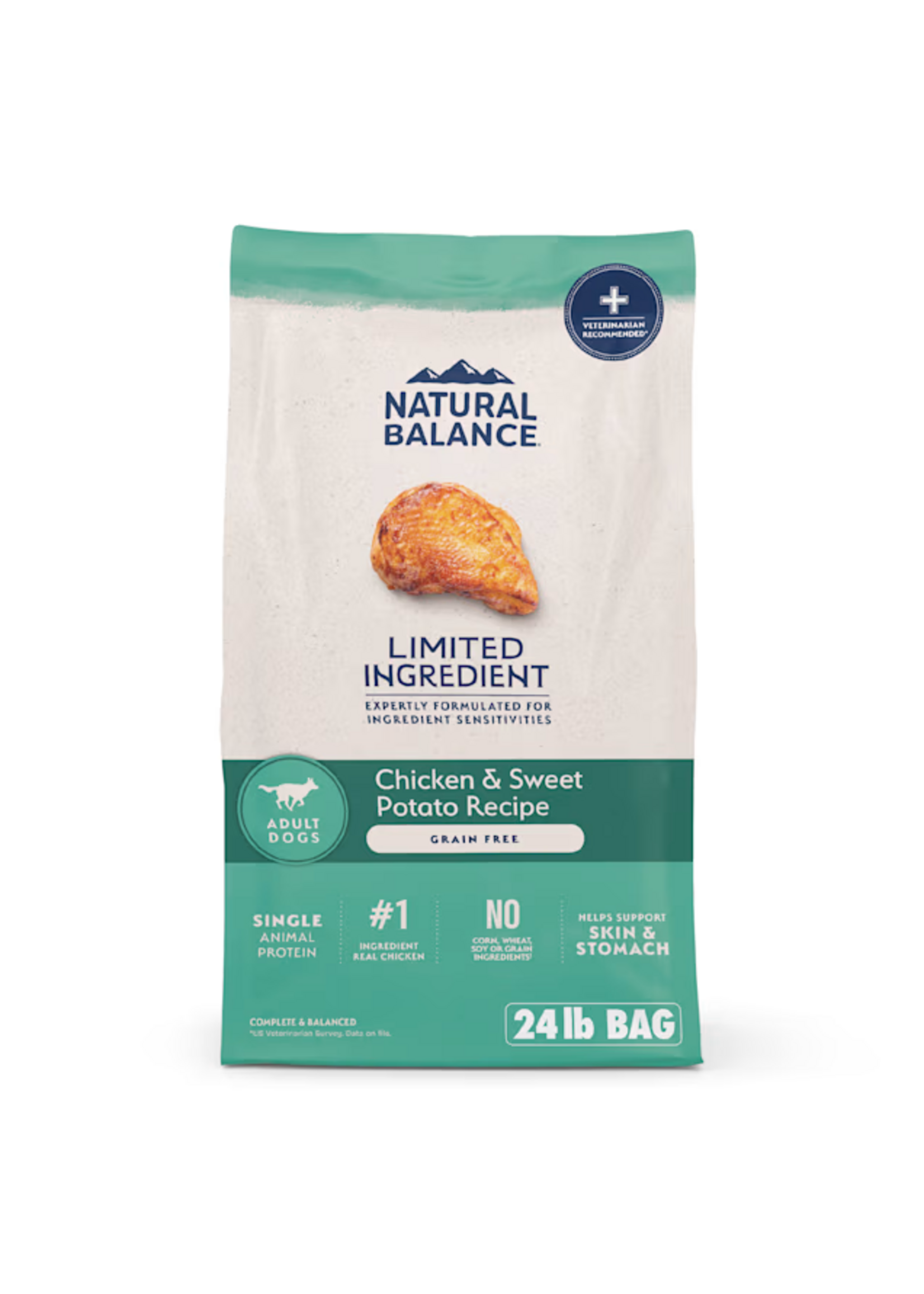 Natural Balance Natural Balance L.I.D. Grain Free Chicken & Sweet Potato Dry Dog Food  - 4 lb