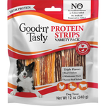 Good 'N' Tasty Good 'N' Tasty Protein Strips Chicken, Beef & Duck Dog Treats - 12 oz