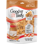 Good 'N' Tasty Good 'N' Tasty Mini Churro Twists Chicken, Peanut Butter & Pork - 4.5 oz, 100 Pack