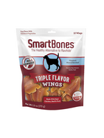 SmartBones SmartBones Triple Flavor Wings Chicken, Beef & Pork Dog Treats - 5.9 oz, 10 Pack