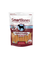 SmartBones SmartBones Triple Flavor Ribs Chicken, Beef & Pork Dog Treats - 5.9 oz, 10 Pack