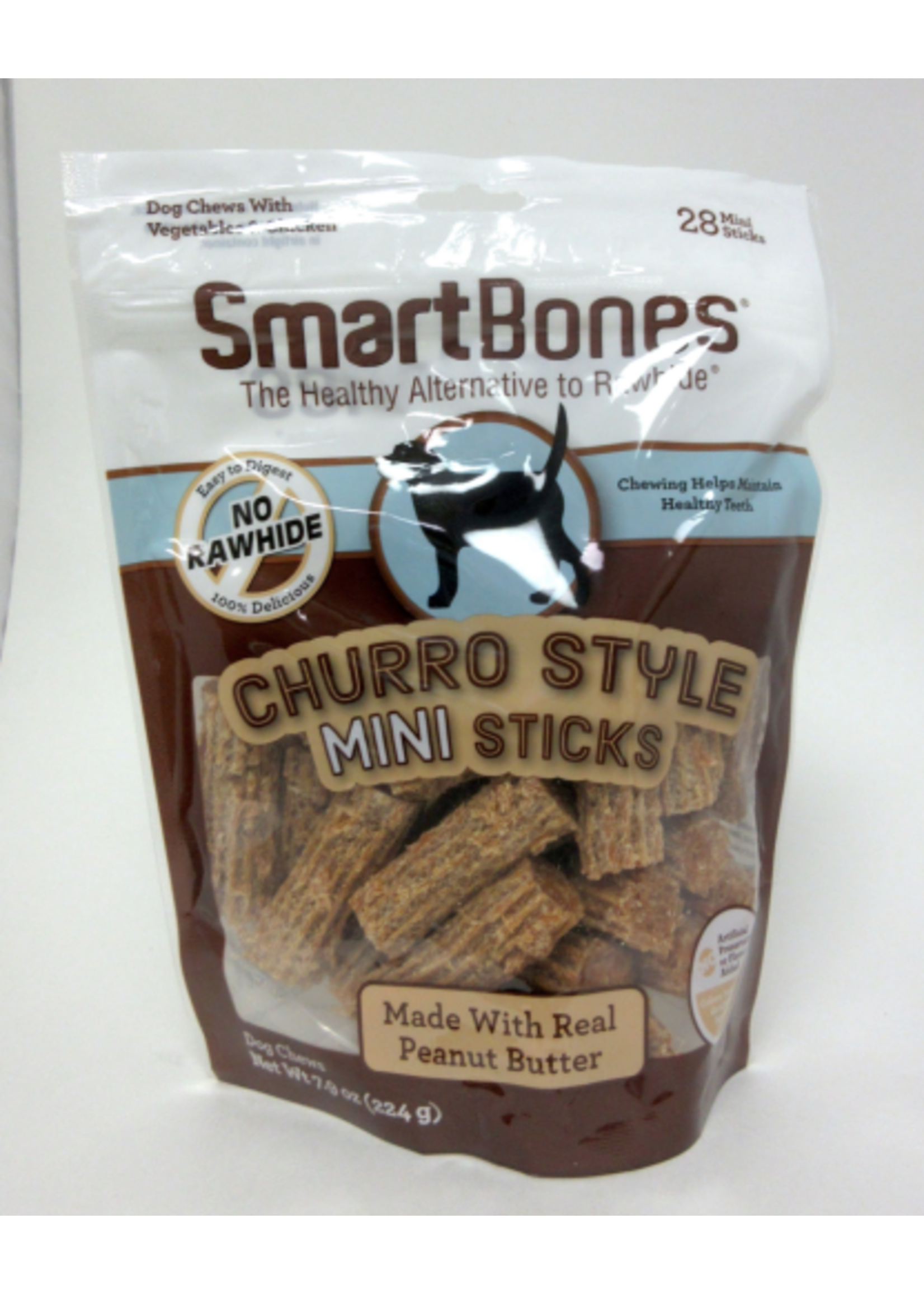 SmartBones SmartBones Churro-Style Mini Sticks Dog Treats - 28 Pack
