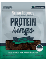 SmartBones SmartBones Protein Rings Duck, Pumpkin & Flaxseed Dog Treats - 5 oz