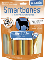 SmartBones SmartBones Functional Health Chews Hip & Joint Chicken Dog Treats - 16 Pack