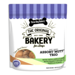Three Dog Bakery Three Dog Bakery Assort"Mutt" Trio Peanut Butter & Vanilla, Oats & Apple Soft Dog Treats - 26 oz