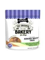 Three Dog Bakery Three Dog Bakery Assort"Mutt" Trio Peanut Butter & Vanilla, Oats & Apple Soft Dog Treats - 26 oz