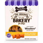 Three Dog Bakery Three Dog Bakery Grain Free Woofers Peanut Butter & Banana Dog Treats  - 13 oz