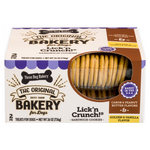 Three Dog Bakery Three Dog Bakery Lick'n Crunch Sandwich Cookies Carob, Peanut Butter, & Golden Vanilla Crunchy Dog Treats - 26 oz