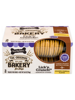 Three Dog Bakery Three Dog Bakery Lick'n Crunch Sandwich Cookies Carob, Peanut Butter, & Golden Vanilla Crunchy Dog Treats - 26 oz