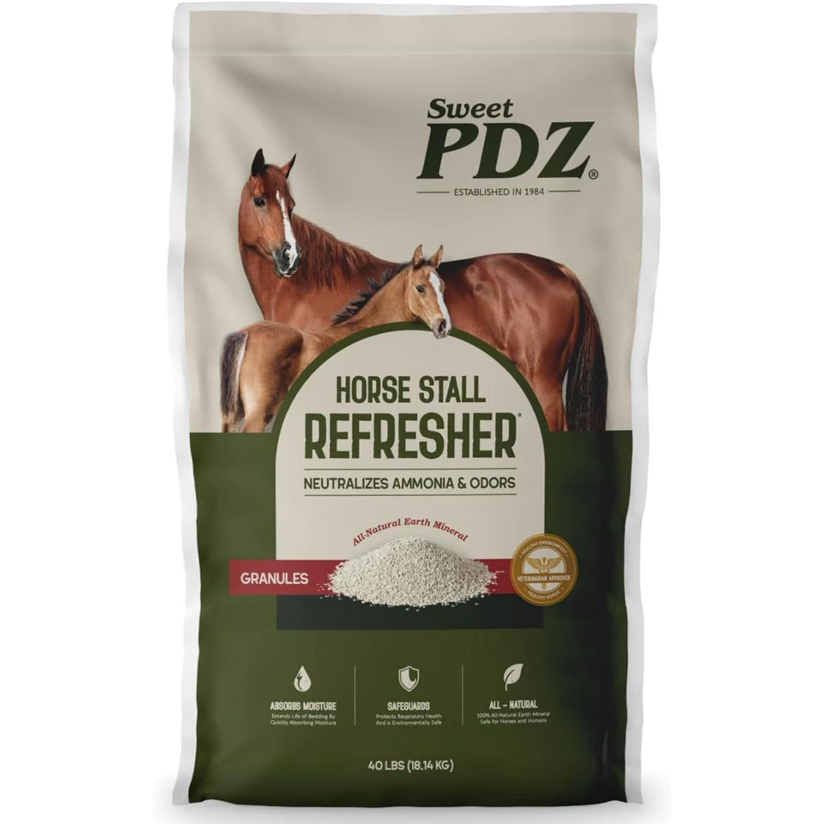 Sweet PDZ Sweet PDZ Horse Stall Refresher Granules - 40 lb