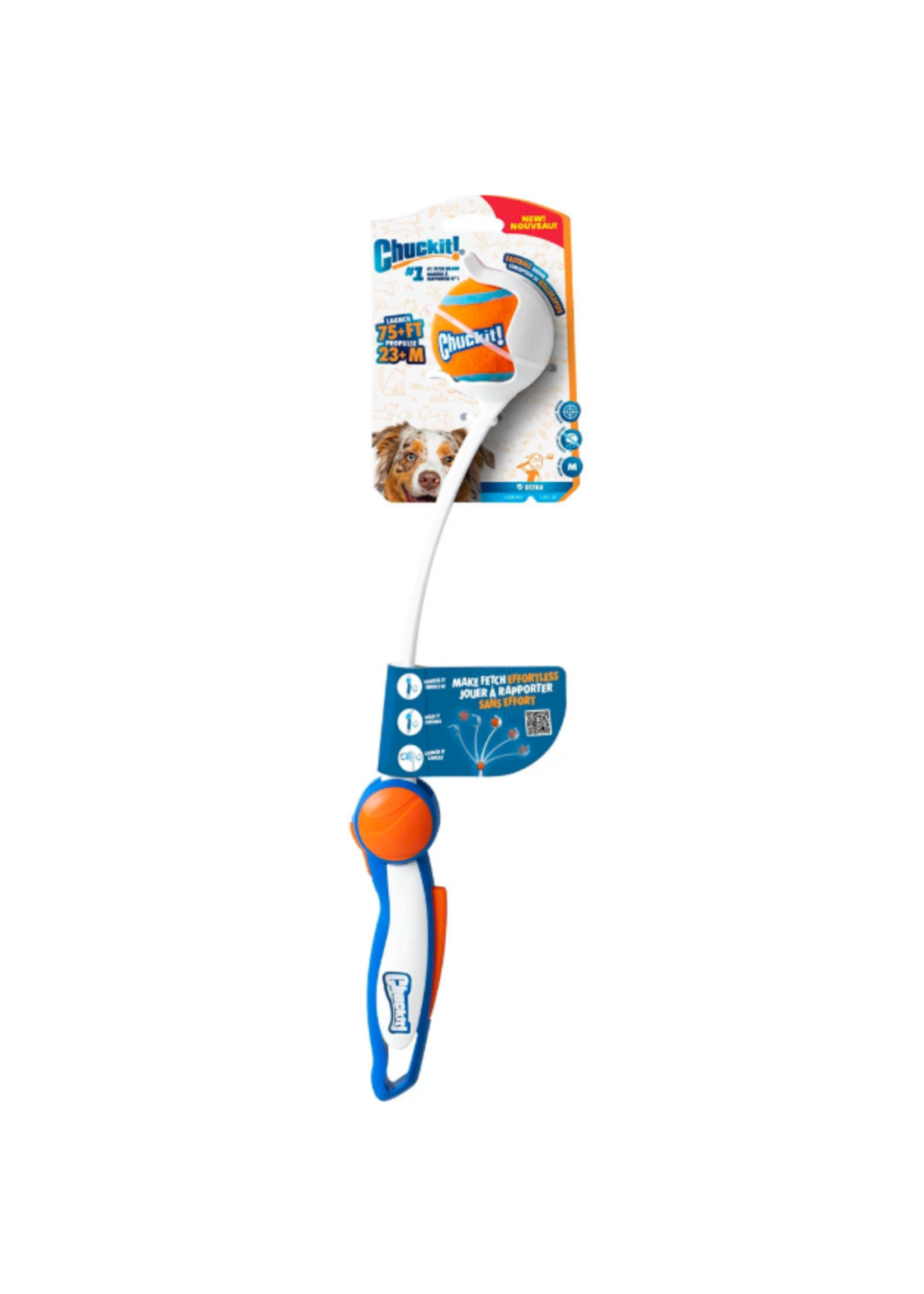 Petmate Chuckit! 18 Ultra Launcher with Tennis Ball Medium