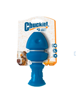 Petmate Chuckit! Hyper Bonz Glow Fish Salmon Scent Blue Medium