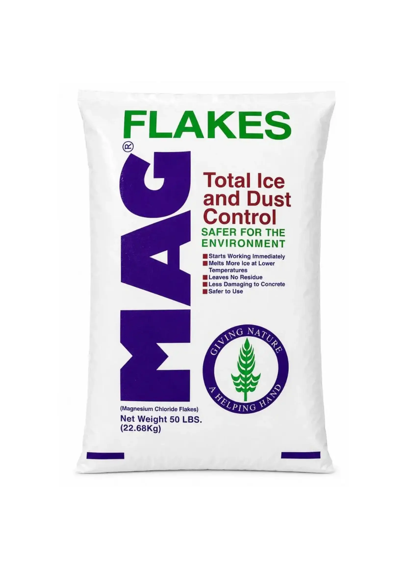 Chemical Equipment Labs Magnesium Chloride Flakes Ice Melt - 50 lb
