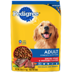 Pedigree Pedigree Adult Steak & Vegetable Dry Dog Food - 44 lb