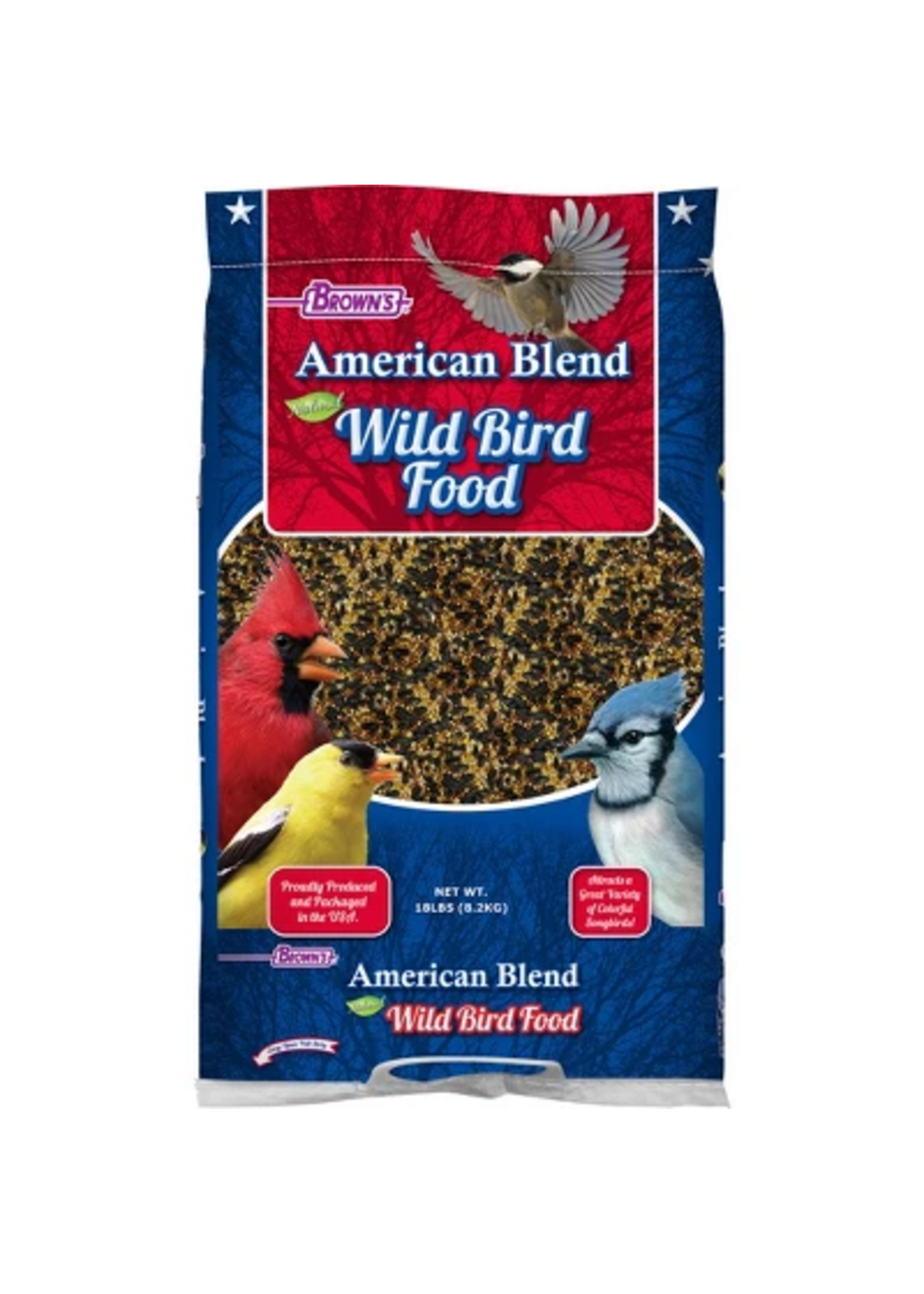 Brown's Brown's American Blend Wild Bird Seed - 18 lb