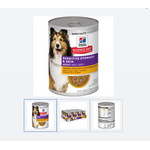Hill's Science Diet Hill's Science Diet Wet Dog Food Can - Adult Sensitive Stomach & Skin Chicken & Vegetable Stew - 12.8 oz, Case of 12