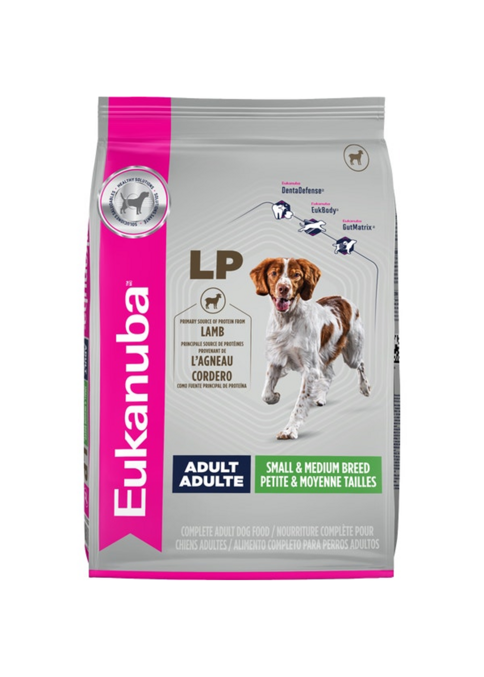 Eukanuba Eukanuba Adult Small & Medium Breed Lamb & Rice Dry Dog Food - 33lb