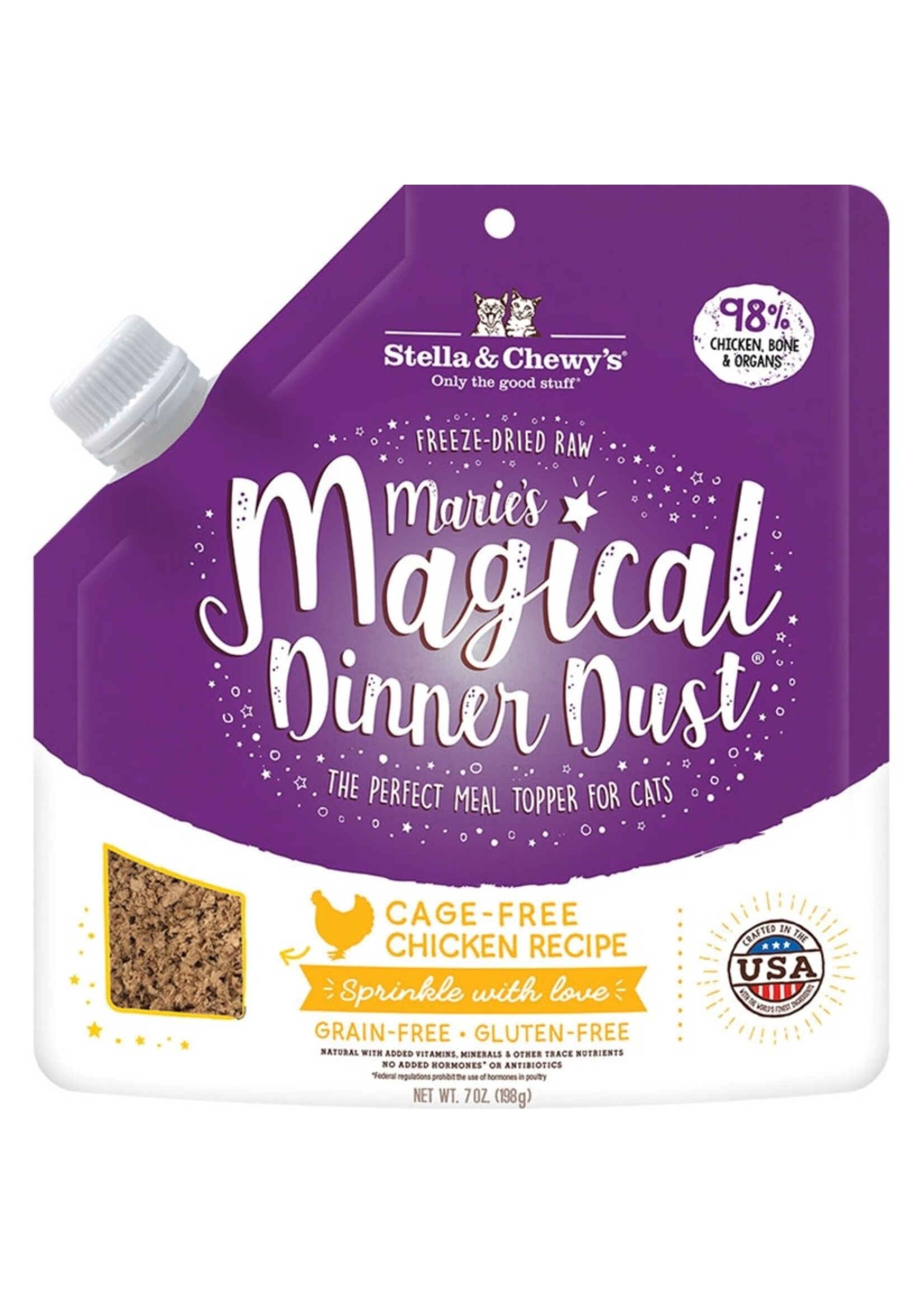 Stella & Chewy's Stella & Chewy's Marie's Magical Dinner Dust Cage-Free Chicken Cat Food Topper - 7 oz
