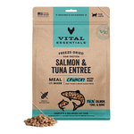 Vital Essentials Vital Essentials Freeze-Dried Raw Crunchy Micro Nibs Salmon & Tuna Dry Cat Food - 12 oz