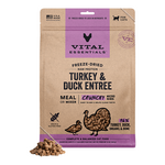 Vital Essentials Vital Essentials Freeze-Dried Raw Crunchy Micro Nibs Turkey & Duck Entree Dry Cat Food - 12 oz