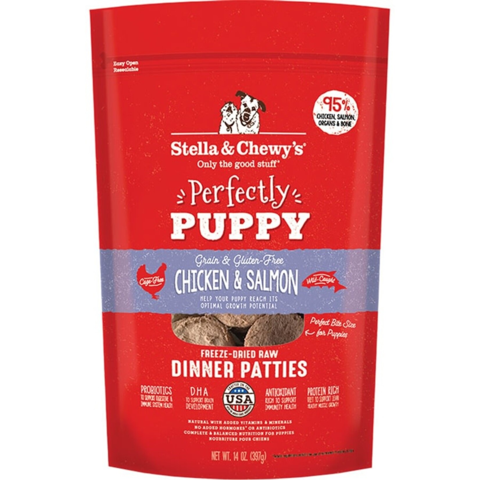 Stella & Chewy's Stella & Chewy's Puppy Freeze Dried Chicken & Salmon Dinner Patties - 14 oz