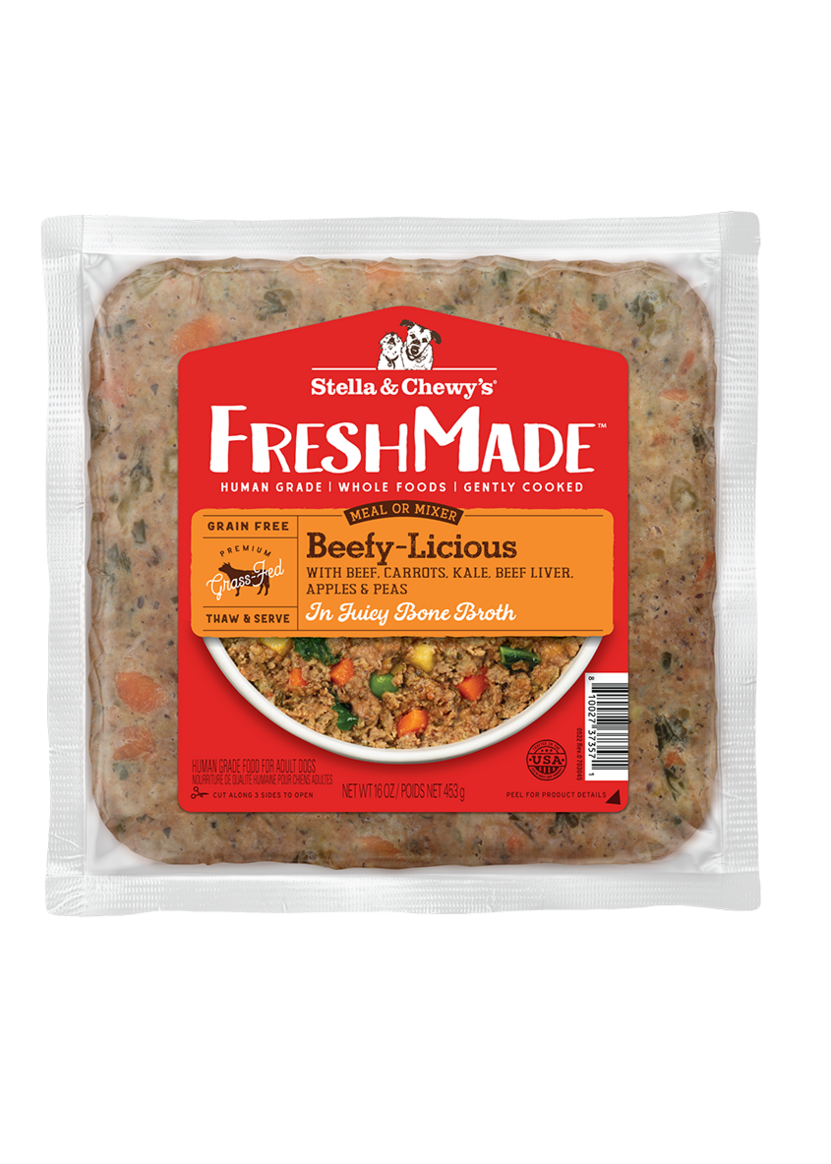 Stella & Chewy's Stella & Chewy's FreshMade Beefy-Licious Frozen Dog Food - 16 oz