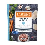 Instinct Instinct Raw Wild-Caught Alaskan Pollock Bites Frozen Dog Food - 5.4 lb