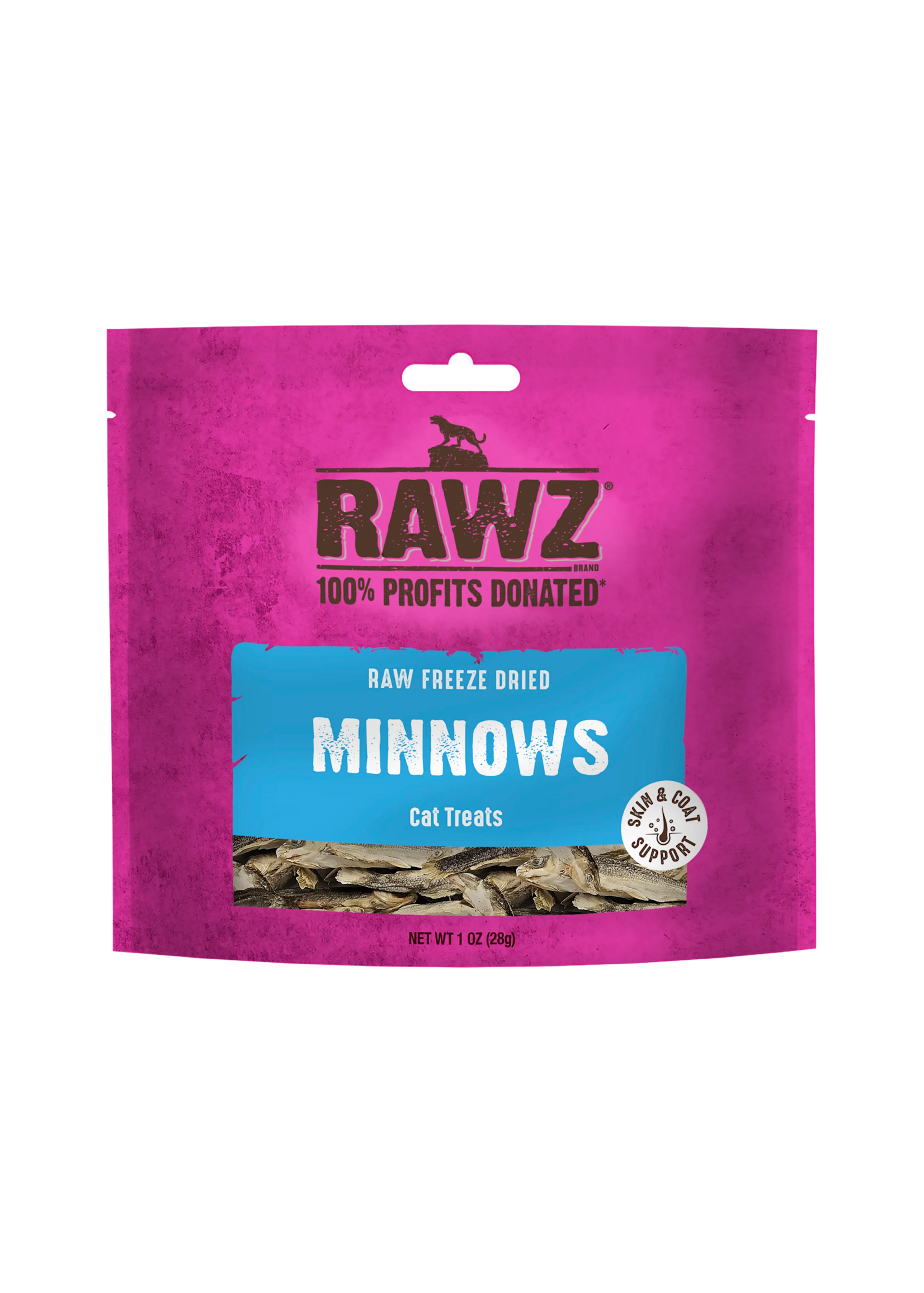 RAWZ Rawz Freeze Dried Minnows Cat Treats - 1 oz