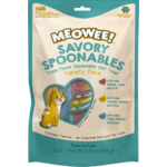 Spectrum Brands MEOWEE! Savory Spoonables Squeezable Wet Cat Treats Variety Pack - 12 Count