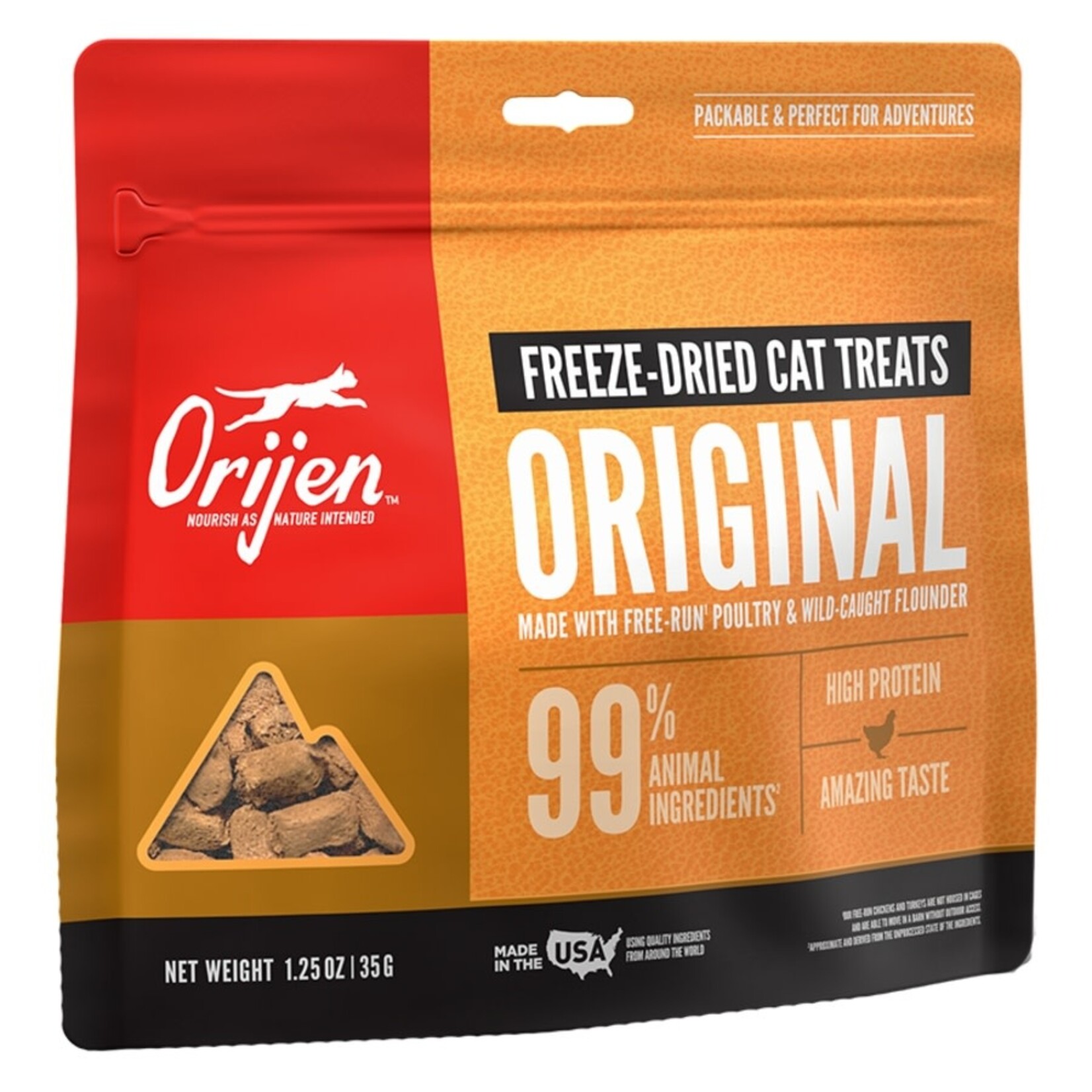 Orijen Orijen Freeze-Dried Original Cat Treats - 1.25 oz
