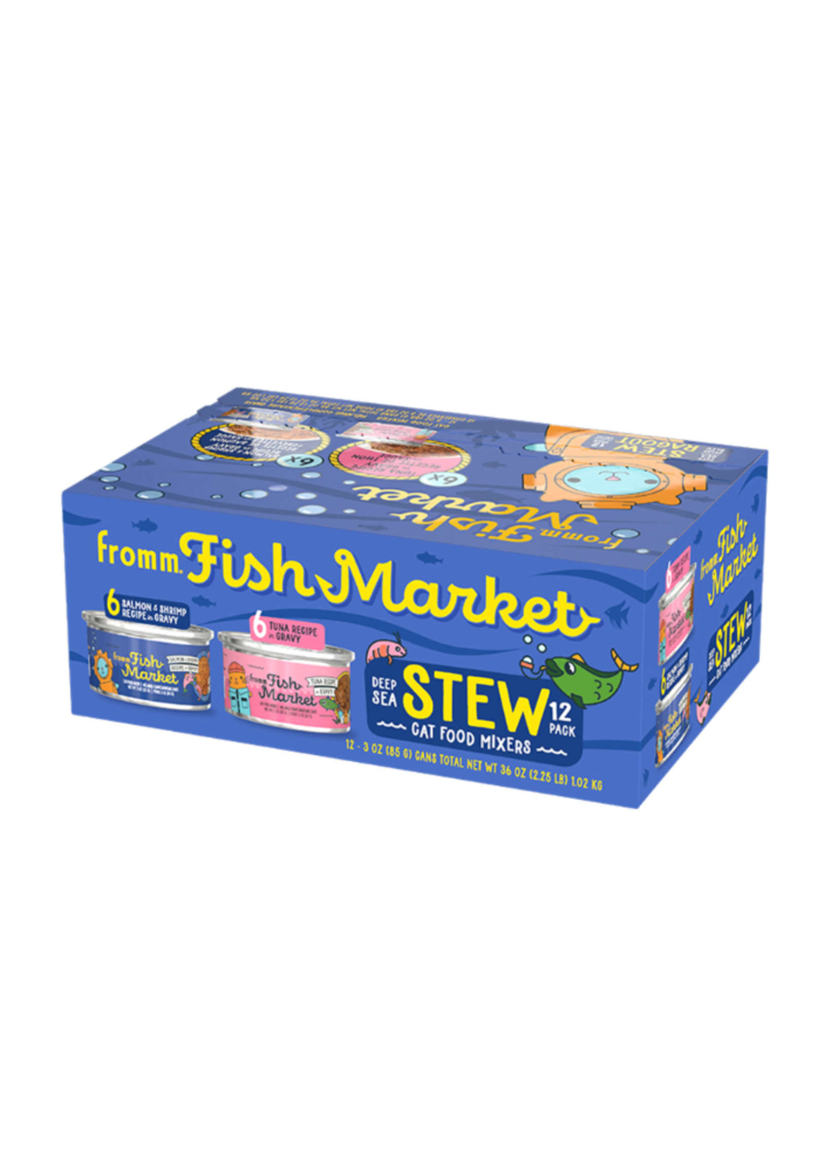 Fromm Fromm Cat Frommfish Market Deep Sea Stew Mixers 3oz an 12 pack