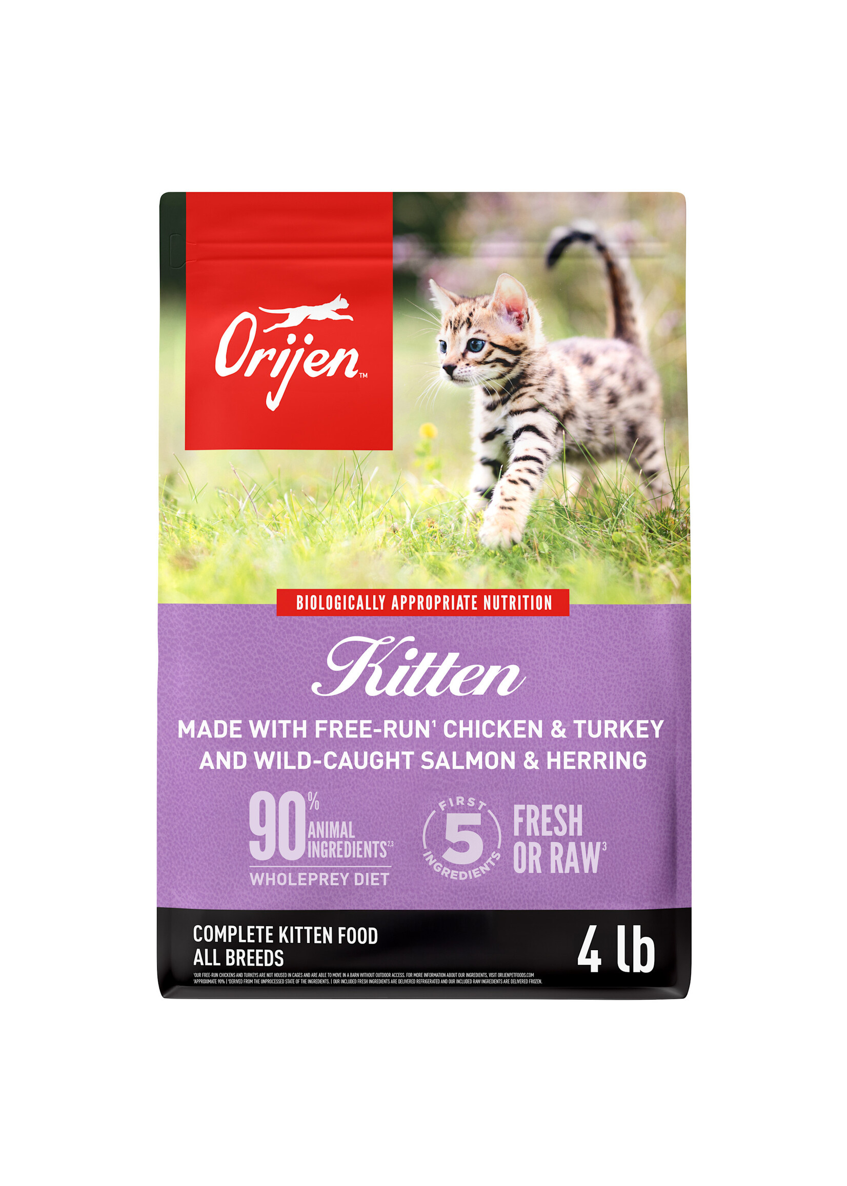 Orijen Orijen Dry Kitten Food - 4 lb