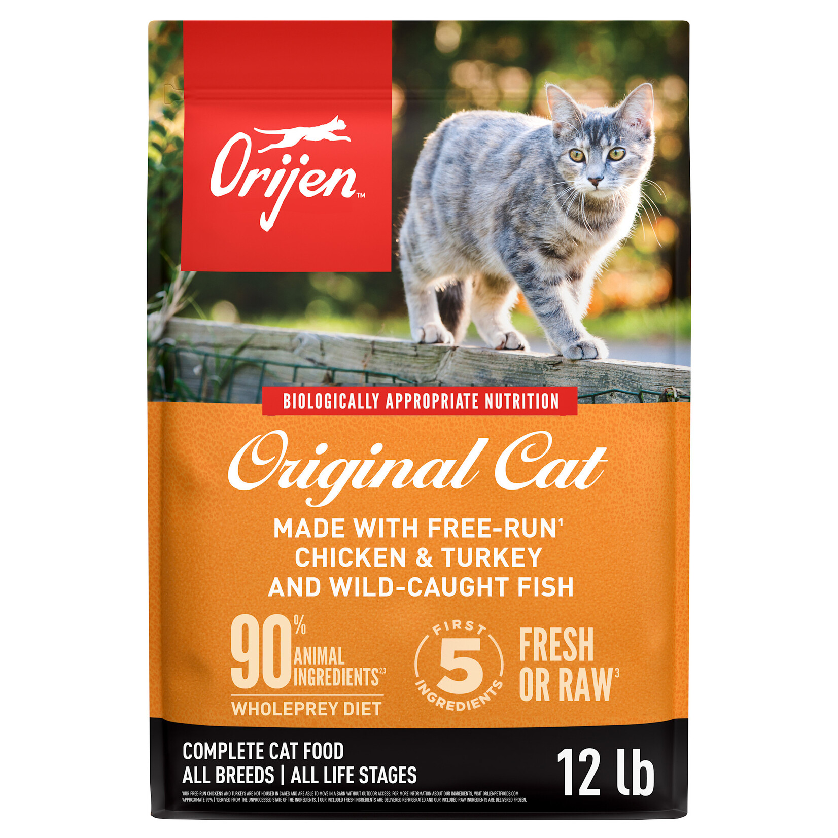 Orijen Orijen Original Dry Cat Food - 12 lb
