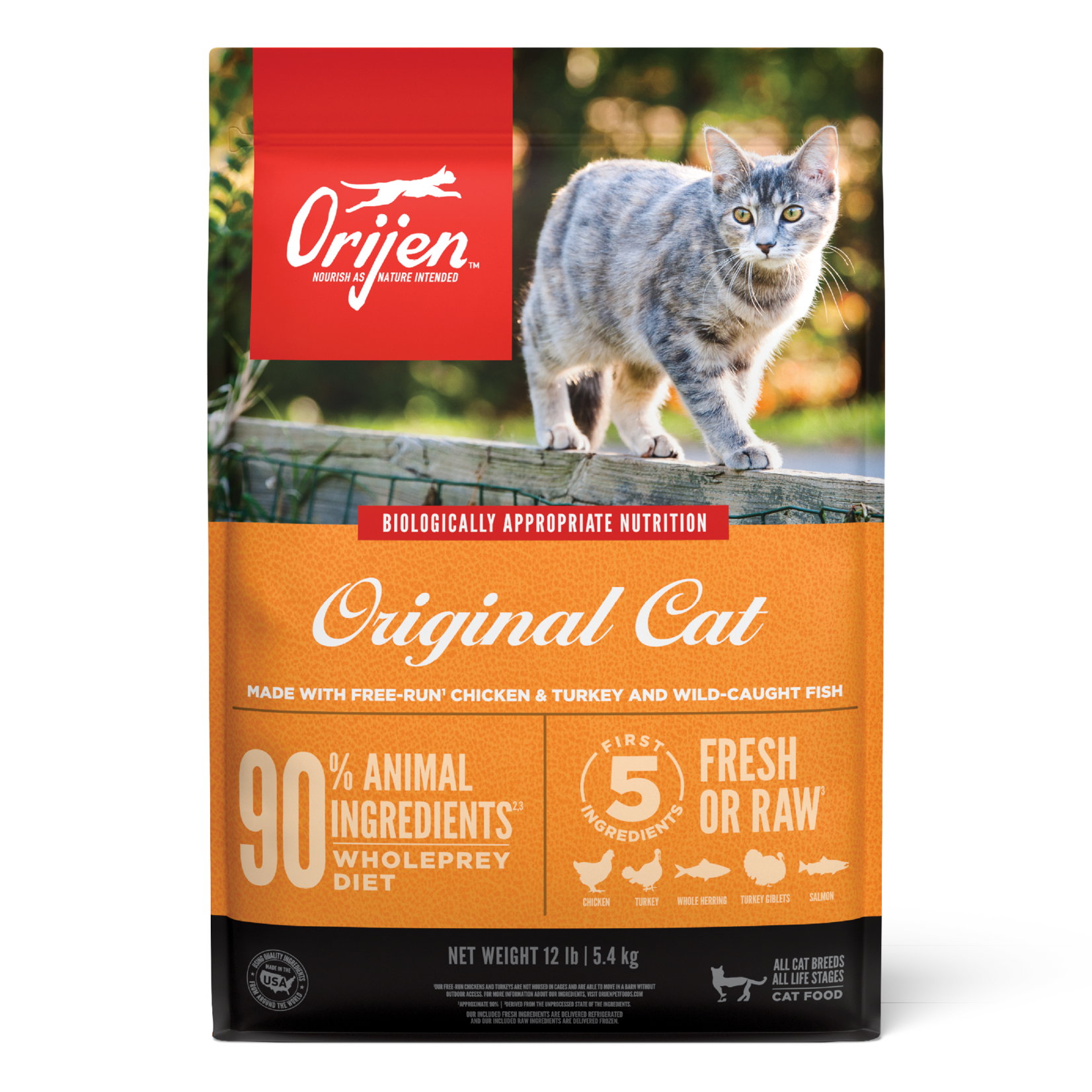 Orijen Orijen Original Dry Cat Food - 4 lb