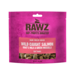 RAWZ Rawz Freeze Dried Wild Caught Salmon, Goat's Milk & Green Mussels Cat Treats - 1 oz