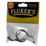 Fluker's Fluker's Screen Cover Clips - Small, 2 Pack
