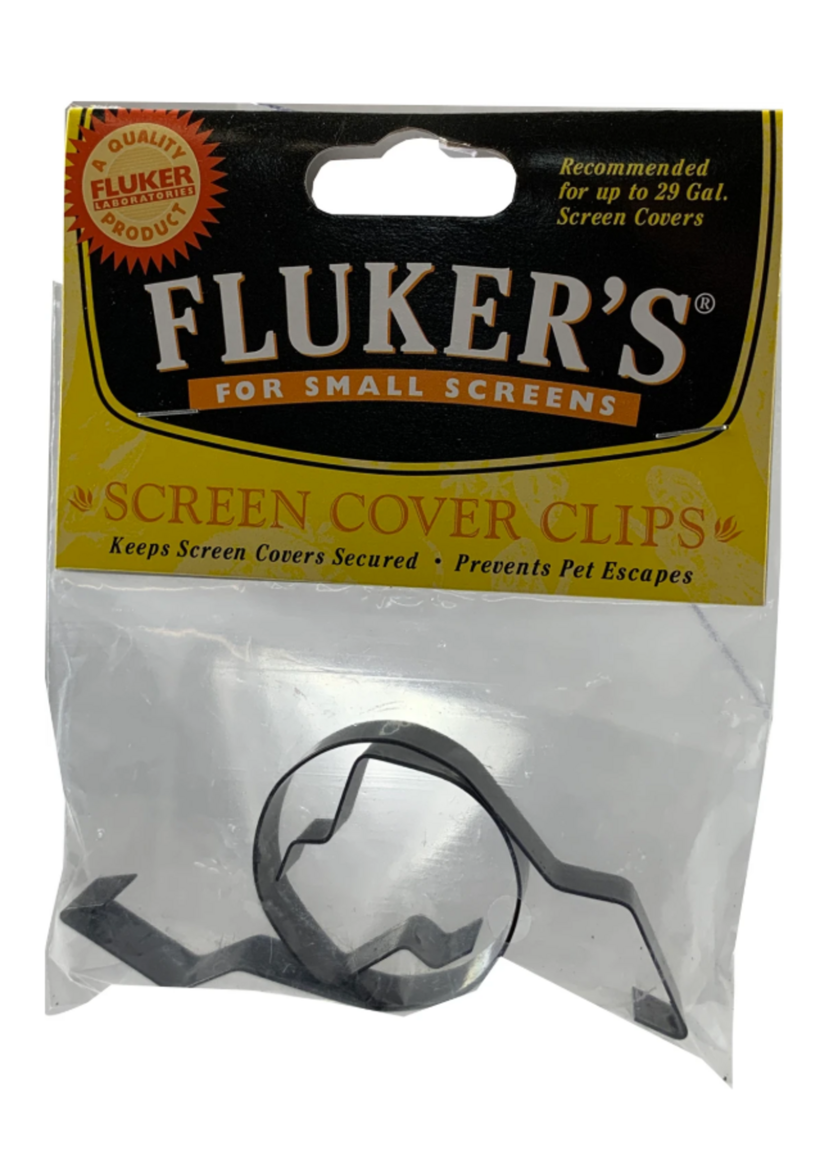 Fluker's Fluker's Screen Cover Clips - Small, 2 Pack