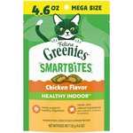 Greenies Feline Greenies Smartbites Cat Treats - Healthy Indoor Chicken Flavor - 4.6 oz