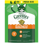 Greenies Feline Greenies Dental Cat Treats - Oven Roasted Chicken Flavor - 4.6 oz