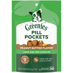 Greenies Greenies Pill Pockets Dog Treats - Capsules Peanut Butter - 7.9 oz, 30 Treats