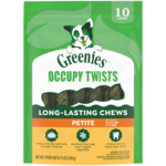 Greenies Greenies Occupy Twists Petite Dog Treats - 8.8 oz, 10 Count