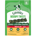 Greenies Greenies Occupy Twists Regular Dog Treats - 8.65 oz, 6 Count
