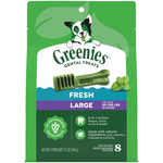 Greenies Greenies Dog Dental Treats - Fresh Mint Large - 12 oz, 8 Count