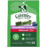 Greenies Greenies Dog Dental Treats - Blueberry Regular - 12 oz, 12 Count
