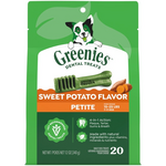 Greenies Greenies Dog Dental Treats - Sweet Potato Flavor Petite - 12 oz, 20 Count