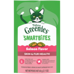 Greenies Feline Greenies Smartbites Cat Treats - Skin & Fur Salmon Flavor - 4.6 oz